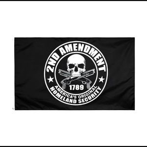 2nd Amendment USA original homeland security flag